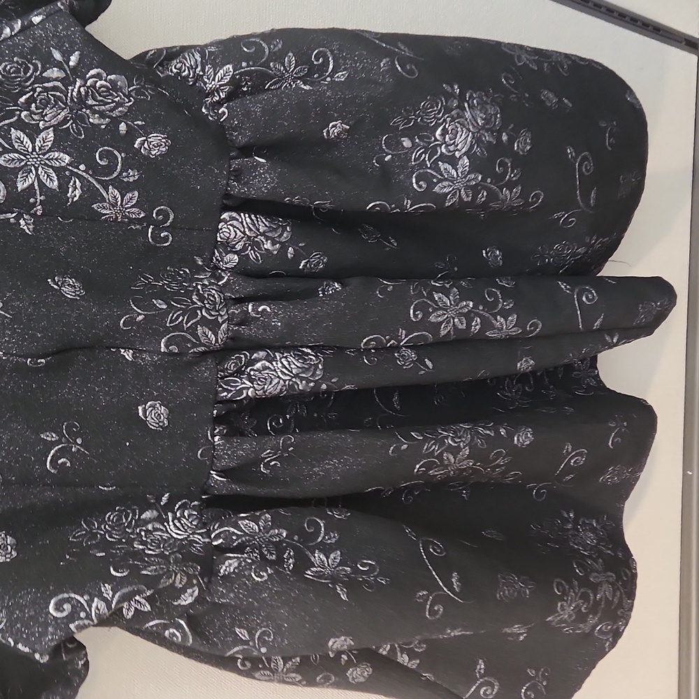 Widow X Dolls Kill Enchanting Night Music Brocade Babydoll Dress Size 3X - Picture 8 of 16